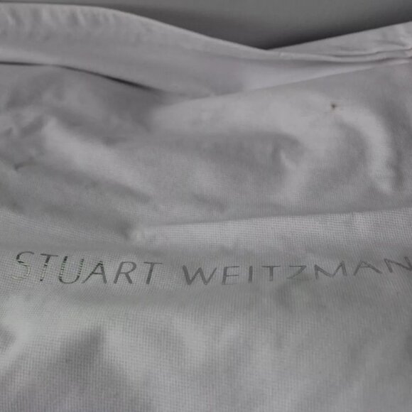 Stuart Weitzman Taglia Highland Black Suede High Heel Boots WL59653 Women's 6 - Picture 8 of 10